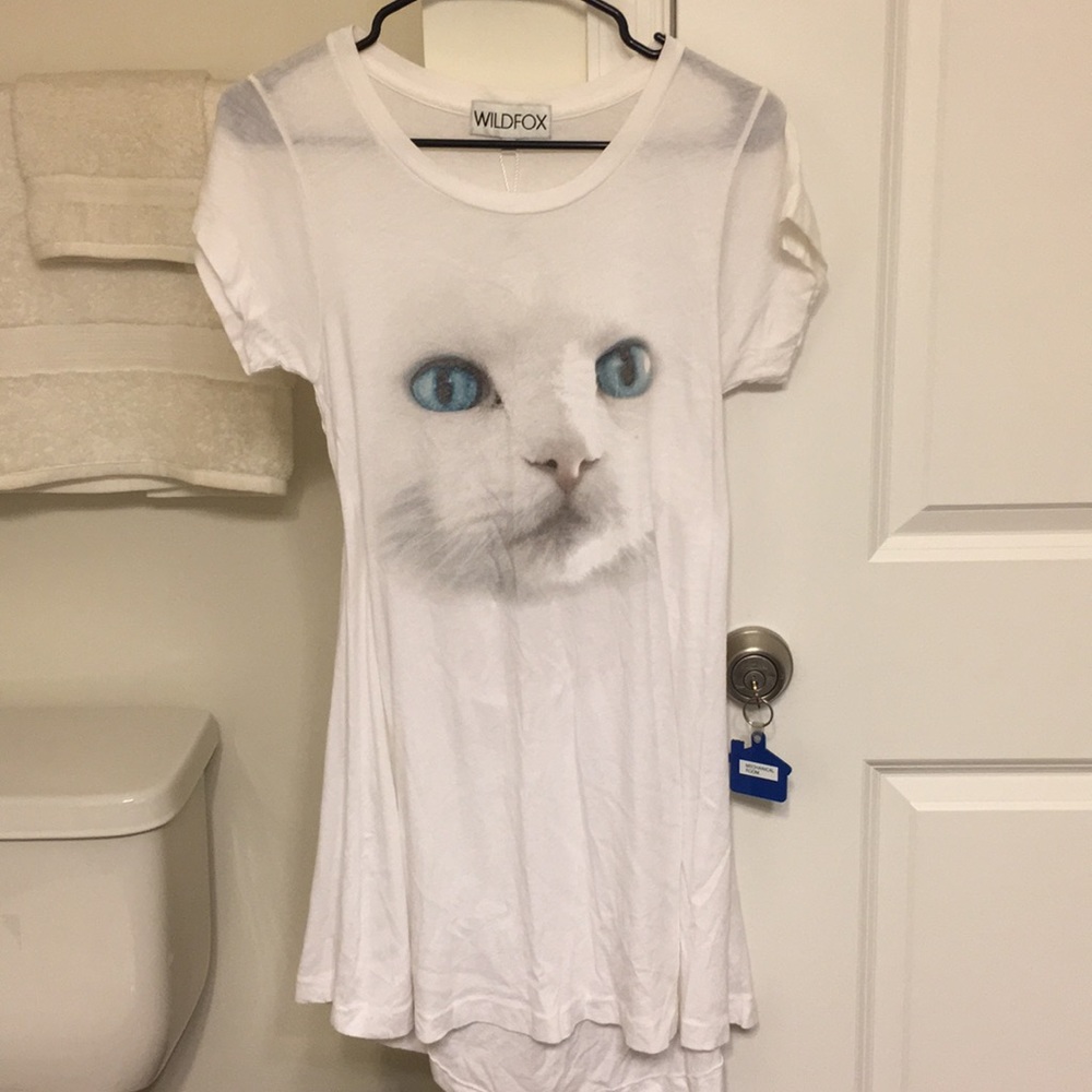 Wildfox Cat Dress XS NWT - Picture 1 of 5